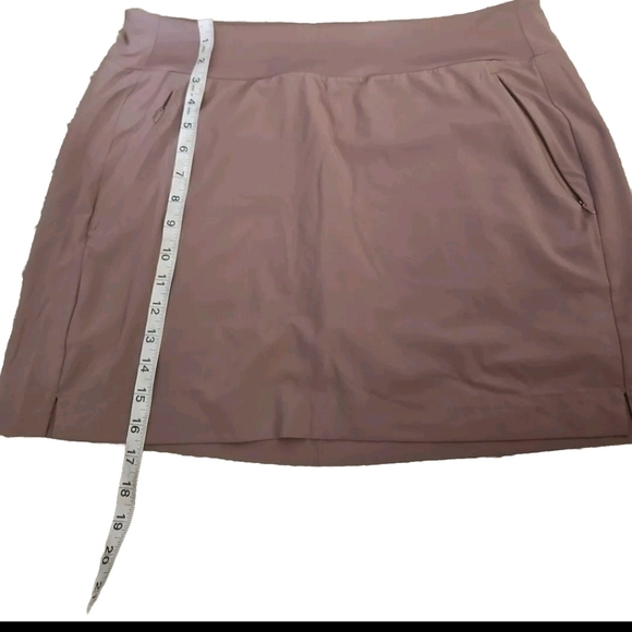 Athleta Womens Brown Soho Skort In Mineral Brown 14 - Picture 10 of 10